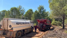 Kepez’de orman yangını felaketi ucuz atlatıldı