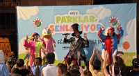 Kuzeyyaka’daki çocuklar, renkli şovlarla şenlendi  