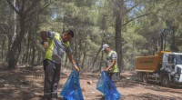 Kepez Belediyesi, orman yangınına karşı teyakkuzda