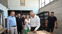 Başkan Kocagöz, eski MKE Pil Fabrikası yerleşkesini inceledi