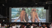 Dokuma Park’ta çocuklar sinema gününde buluştu