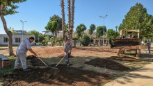 Kepez, Sakarya Parkı’nı güzelleştiriyor