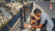 Kepez su kanalını kışa hazırlıyor