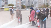 Kepez’den Kreş Personeline Yangın Güvenliği Eğitimi