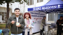 Kepez’den öğrencilere sıcacık destek 
