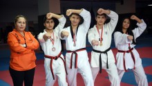 Kepez’in tekvando şampiyonları