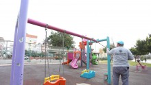Kepez çalışıyor, parklar güzelleşiyor