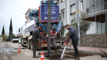 Kepez’de mazgal temizliğiyle su taşkınlarının önüne geçiliyor