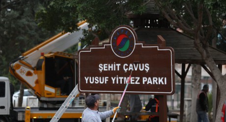 Kepez’in Şehit Çavuş Yusuf Yitmez Parkı Yenilendi