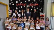 Kepez’in Nasreddin Hoca Kreşlerinde Karne Sevinci