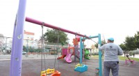 Kepez’de parklara rötuş: 64 park yenilendi