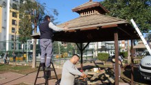 Kepez’de parklara rötuş: 64 park yenilendi