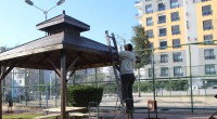 Kepez’de parklara rötuş: 64 park yenilendi