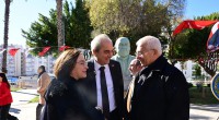 Kepez'e Ziya Gökalp büstü