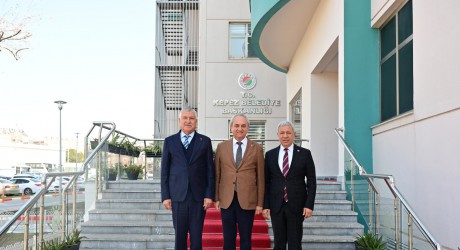 Adana’dan Kepez’e ziyaret