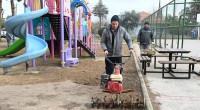 Kepez’in parkları güzelleşiyor