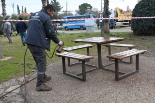 Kepez’in parkları güzelleşiyor