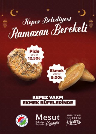 Ramazan’ın bereketi Kepez’de