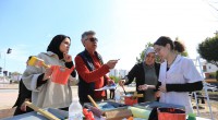 Kepez’de 8 Mart’a özel duvar resmi