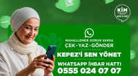 Mahallende bir sorun mu var? Çek-Yaz-Gönder!