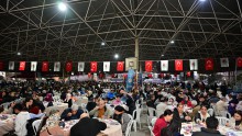 Kepez’de oruçlar açıldı, lokmalar paylaşıldı