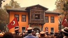 Atatürk’ün Antalya’ya gelişi yapay zeka ile Kepez’de hayat buldu
