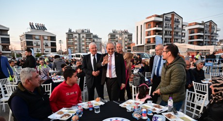 Kepez, gönül sofralarında buluştu