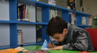 Akdeniz’in en büyük kütüphanesine öğrencilerden büyük ilgi