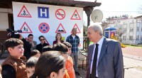 Kocagöz, Trafik Eğitim Parkı’nda