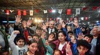 Kepez, vatandaşlarını Habipler Mahallesi’ndeki iftarda buluşturdu