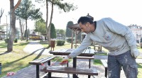 Kepez’in parklarına modern dokunuş  