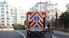 Kepez’in yol çizgileri yenileniyor