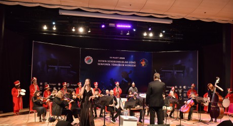 Kepez’de Down Sendromlular Günü senfonik türküler konseri