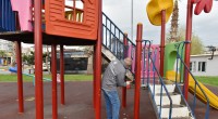 Kepez’in Merih Elmas Niğdeli parkı yenilendi