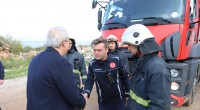Kocagöz, Hurdacılar Sitesi’nde esnafın yanında