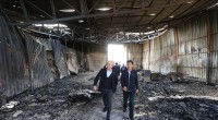 Kocagöz, Hurdacılar Sitesi’nde esnafın yanında