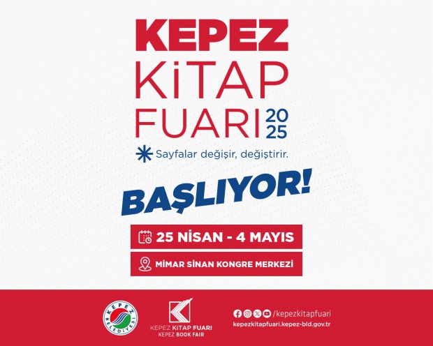 Kepez Kitap Fuarı başlıyor: Edebiyat dolu günler Antalyalıları bekliyor