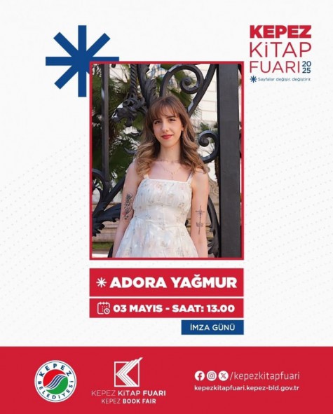 Genç Yazar Adora, Kepez Kitap Fuarı’nda