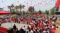 Kepez’de çocukların 23 Nisan heyecanı