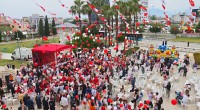 Kepez’de çocukların 23 Nisan heyecanı