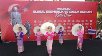 Kepez 23 Nisan’da dünya çocuklarıyla renklendi