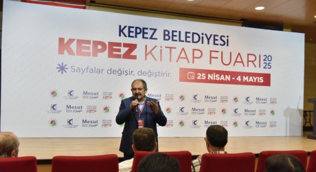 Yazar Arslan: “Kepez Kitap Fuarı, herkesi mesut etti”