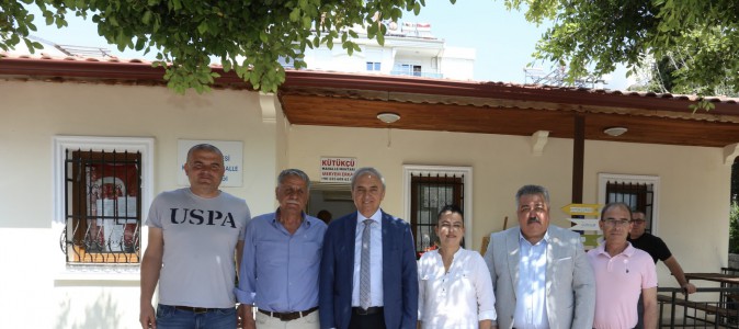 Kocagöz’den muhtarlara ziyaret turu  