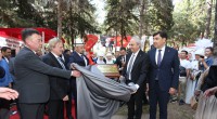Kepez’den Dokumapark’a “Kırgız-Türk Dostluğu Simge Alanı”