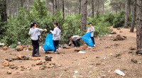 Kepez Belediyesi ve öğrencilerden anlamlı çevre temizliği