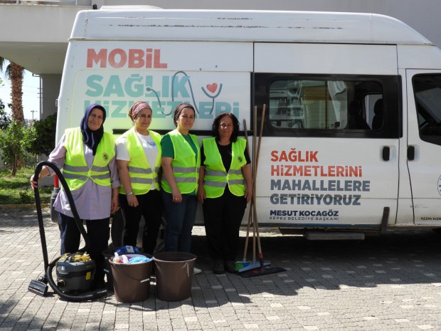Kepez’den gazi ve şehit evlerinde bayram temizliği  