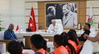 Çocuklar sordu, Başkan Kocagöz yanıtladı
