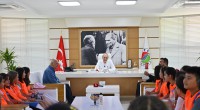Çocuklar sordu, Başkan Kocagöz yanıtladı