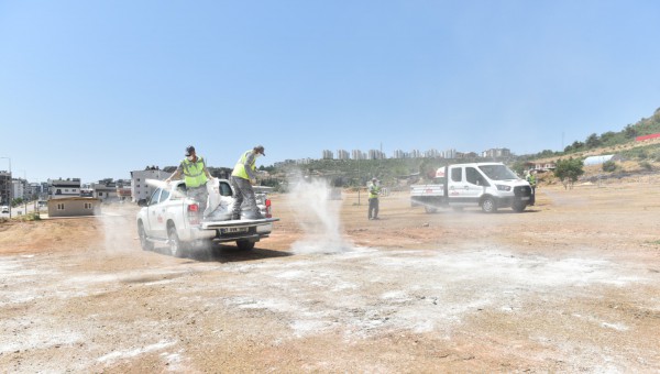 Kepez’de kurban bayramı sonrası hijyen temizliği   