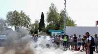 Kepez personeline uygulamalı yangın eğitimi